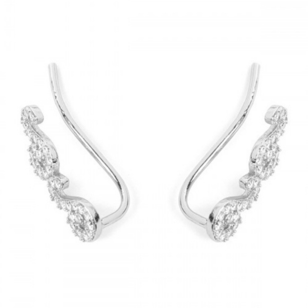 Swirl Crawler Earrings - Picture 2 of 2